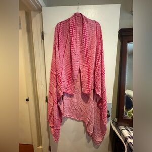 Manaola Pink Geometric Drape